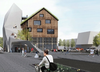 Oppdal Innovasjonssenter|Consto klatretårn Consto bygger Norges høyeste klatretårn|Oppdal Innovasjonssenter