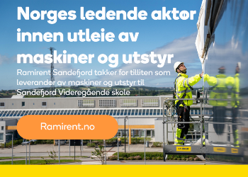Ramirent - Sandefjord VGS