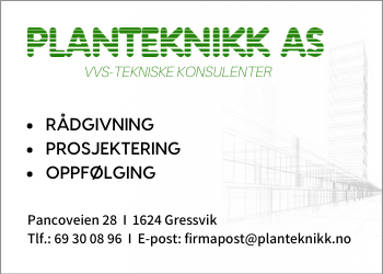 Planteknikk er et rådgivende ingeniørfirma innen fagområdet VVS.