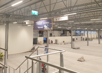 TROX Auranor åpner ny fabrikk på Mohagen TROX Auranor - Mohagen