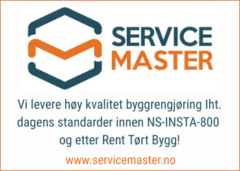 Service Master leverer bredt spekter av kundetilpassende servicetjenester