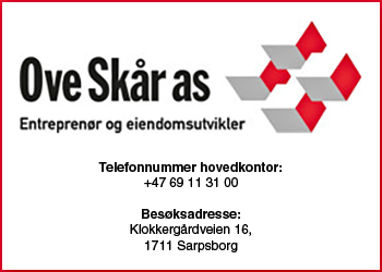 Ove Skår AS|Sparebank 1 Moss|Fredriksborg Eiendom