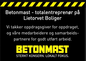 Betonmast - En av Norges største byggentreprenører
