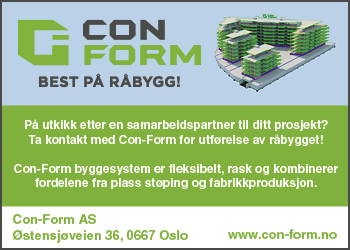 Con Form - Best på råbygg