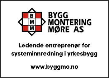Byggmontering Møre AS er en ledende entreprenør for systeminnredninger i næringsbygg og andre offentlige bygg i Møre og Romsdal.