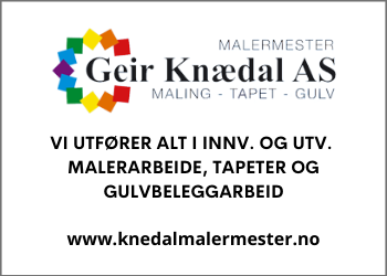 Malermester Knædal AS | Alt av malign, gul og tapet