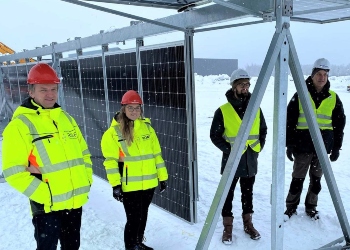 Etablerer Norges største bakkemonterte solcellepark