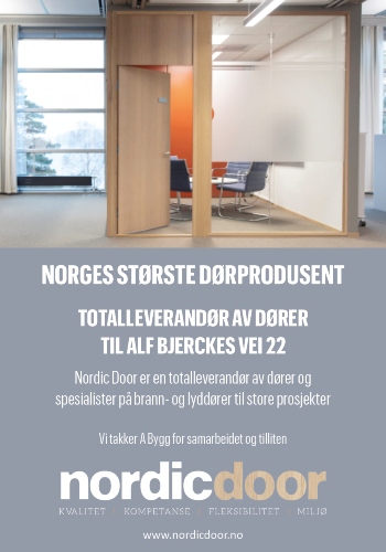Nordic door Norges grønneste logisikkbygg