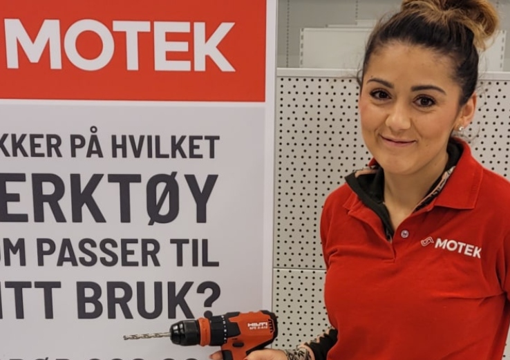 Motek åpner butikk i Larvik Motek åpner butikk i Larvik
