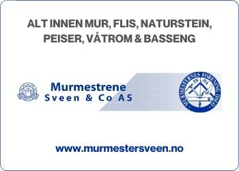 Murmestrene Sveen & Co AS har lang erfaring innen murerfaget