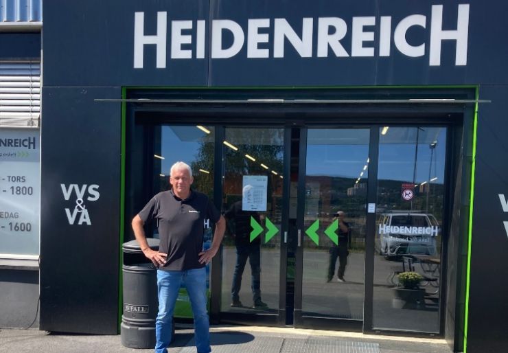 – Hyllene skal bugne, med sunn fornuft I en tøff markedssituasjon velger Heidenreich å øke bredden av produkter, blant annet fra Faluplast, i sine butikker. Satsingen skal gi rørleggere bedre tilgang til praktiske komponenter og løsninger hvor standardprodukter ikke er godt nok
