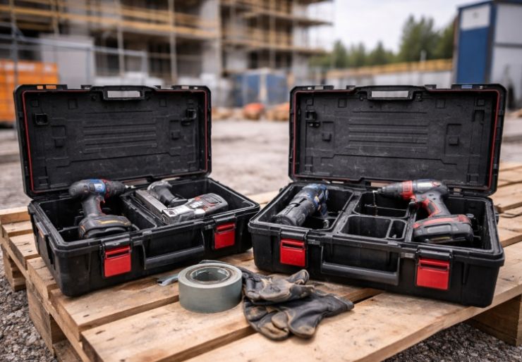 Tyveri fra byggplass - Hva stjeles først? Tyveri fra byggeplass - maskiner og utsyr stjeles først