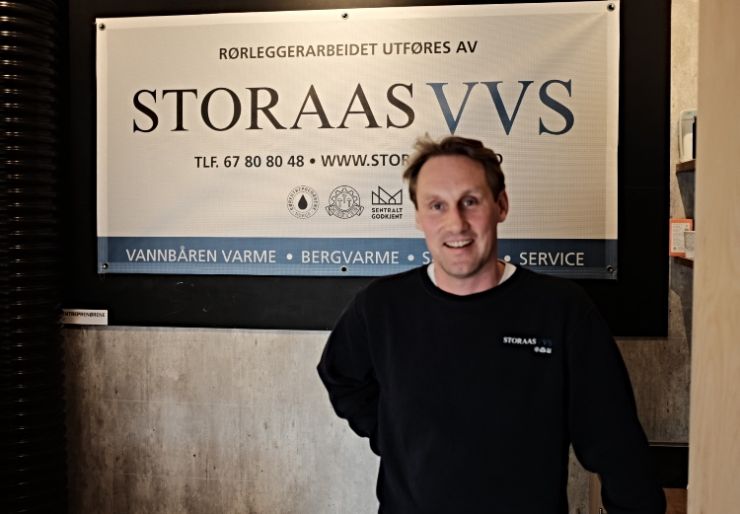 Anter styrker laget med Storaas VVS fra Bærum