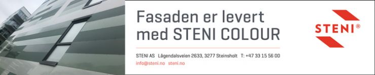 Steni Fasadeplater|Norsk Byggebransje Steni Fasadeplater med 40 års garanti