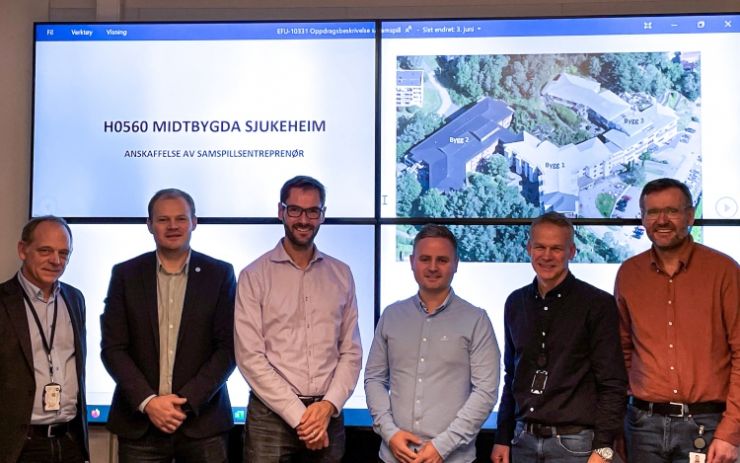 Midtbygda sykehjem Skanska har signert samspillskontrakt om Midtbygda sykehjem