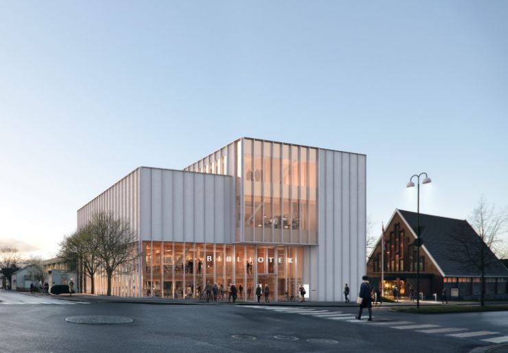 NCC bygger nye Sarpsborg bibliotek Sarpsborg kommune og NCC har i dag signert avtalen for byggingen av nye Sarpsborg bibliotek. Kontrakten har en verdi på 70 millioner kroner.