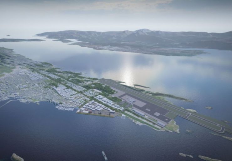Ny flyplass Bodø Den nye flyplassen i Bodø skal stå ferdig i 2027 og blir starten på en helt ny bydel som skal utvikles.