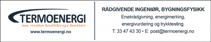 Termoenergi er spesialister på energisparende tiltak i eksisterende og prosjekterte bygninger.