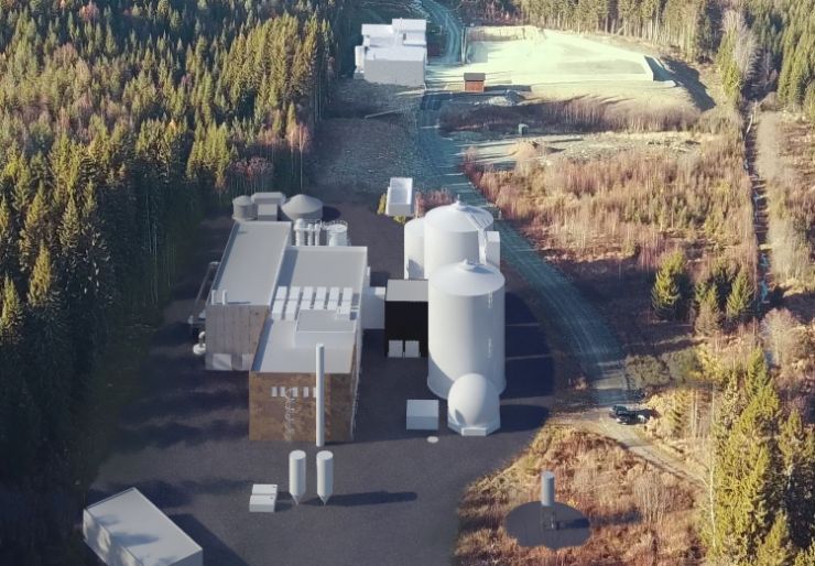 Veidekke: Bygger produksjonsanlegg for biogass i Lillestrøm