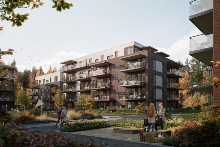 AF skal bygge 146 leiligheter på Brekketunet AF bygger Brekketunet for OBOS