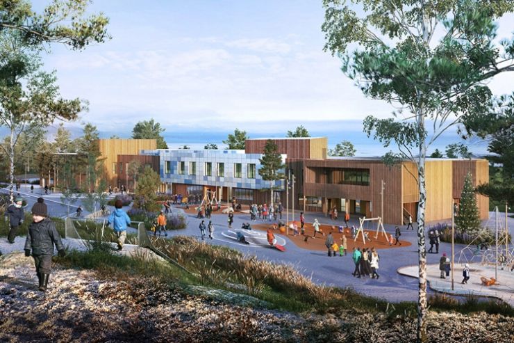 Betonmast skal bygge skole på Averøy