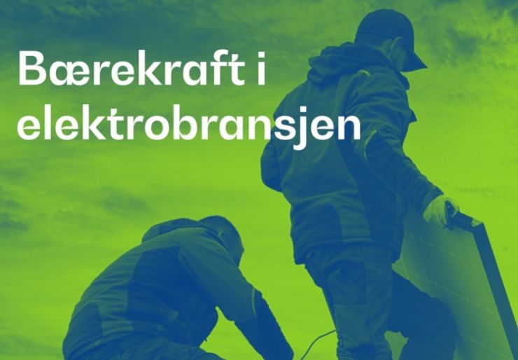 Ny rapport: Bærekraft i elektrobransjen Bærekraft i elektrobransjen