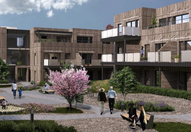 Peab fortsetter nyboligbyggingen på Bekkestua Peab fortsetter nyboligbyggingen på Bekkestua