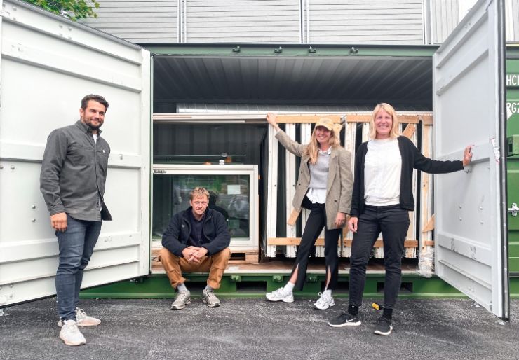 Fjerner barriere for gjenbruk Sammen vil Rehub og Resirqel sørge for å øke andelen av ombruk i byggebransjen.
