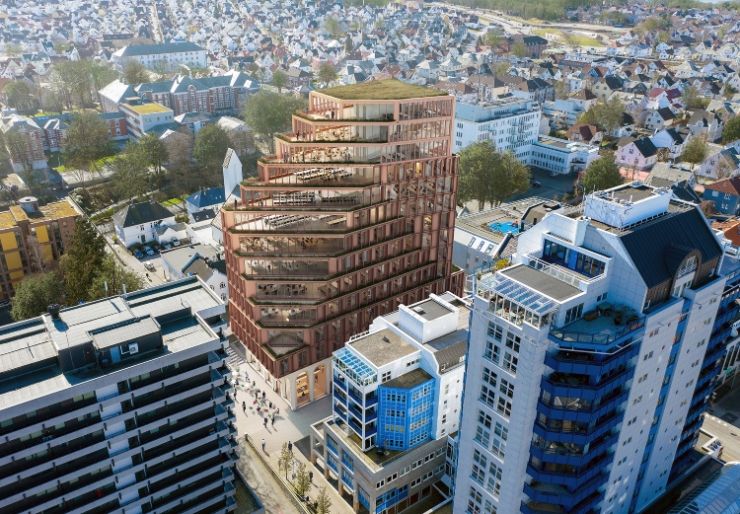 Hent har sammen med K2 Stavanger og Camar Eiendom gjennomført en vellykket samspillsfase og skal nå bygge det 8 000 kvm store kontorbygget, Tinden i Stavanger
