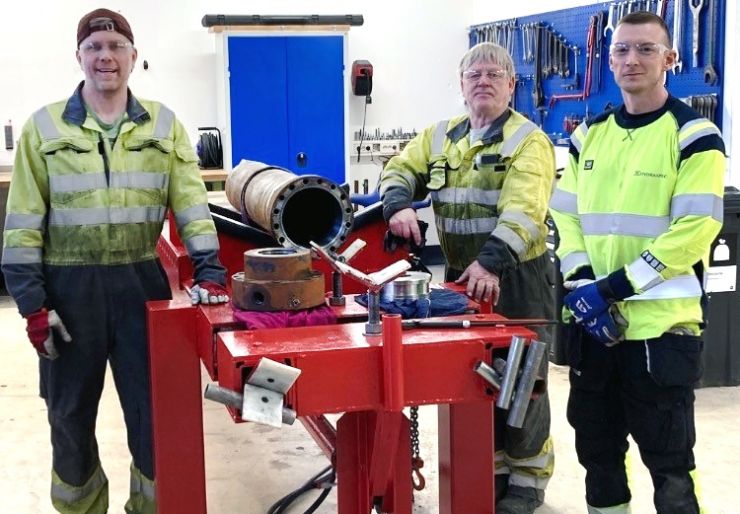 TESS øker eierandelen til 85 prosent i Kristiansand-bedriften Hydraspec, med dette styrker TESS sin posisjon innenfor overhaling og service av sylindere.