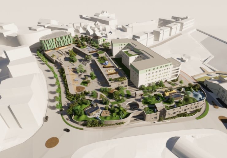 Skanska bygger Lervigskvartalet for Stavanger Kommune