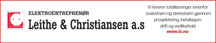 Elektroentreprenør Leithe & Christiansen AS