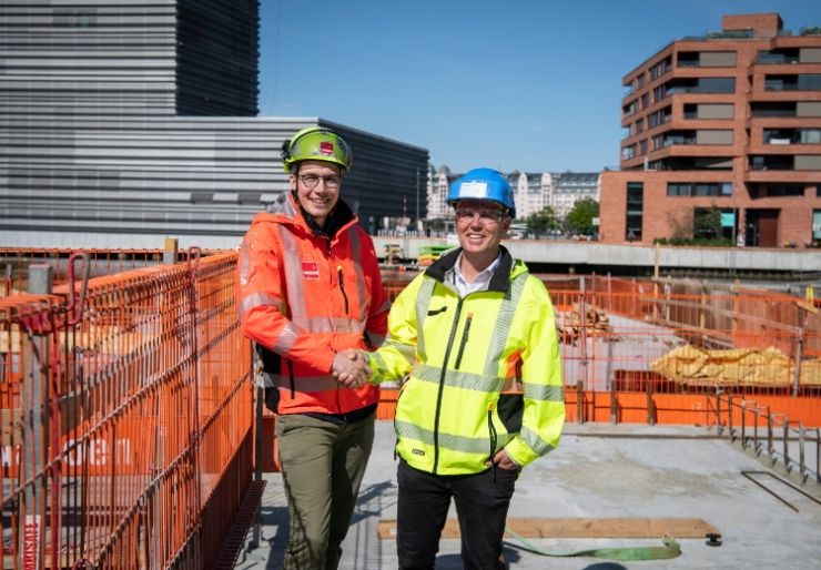 Oslo S Utvikling (OSU) har gitt Veidekke oppdraget med å bygge det miljøsertifiserte boligprosjektet Vannkunsten Syd i Bjørvika i Oslo. Kontrakten er en totalentreprise verdt 476 millioner kroner ekskl. mva.
