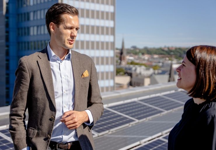 Starter nytt solenergi-selskap OBOS og Hafslund Ny Energi starter nytt solenergi-selskap