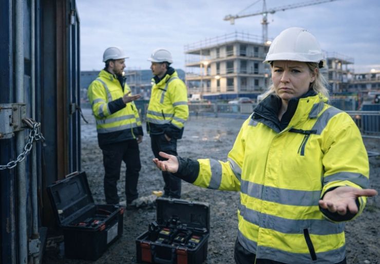 10 tiltak mot tyveri fra byggeplasser Tyveri fra byggeplass er blitt et tilbakevendende problem i byggenæringen.