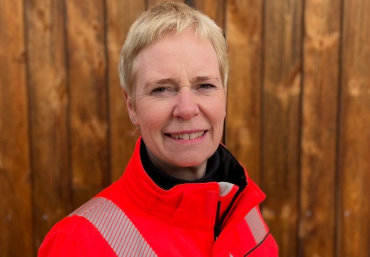 Berit Laanke (52) begynner i dag i som direktør for forretningsutvikling bærekraft i Veidekke Infrastruktur.