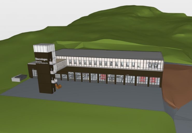 Consto brannstasjon i Hammerfest. Consto har nylig signert kontrakt med Hammerfest kommune om bygging av ny brannstasjon i Hammerfest.