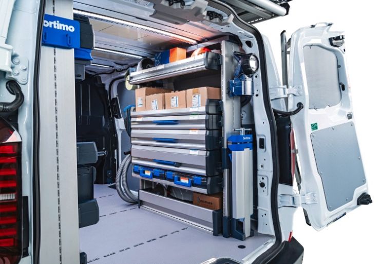 One-click varebilinnredning Varebilinnredning som lønner seg - modulsystem varebil