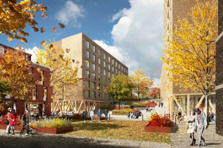 Ove Skår AS bygger studentboliger for SIO på Lilelstrøm Ove Skår AS bygger studentboliger på Lillestrøm
