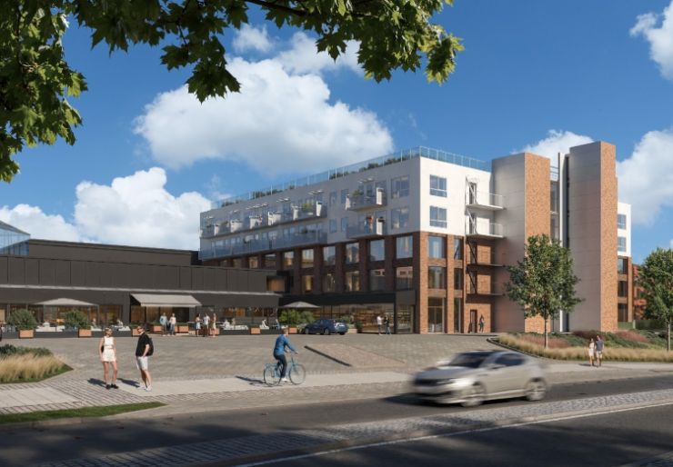 Fra hotell til boliger og kontor: STØ gir Triaden nytt liv STØ Entreprenør er enig med Thongård AS om totalrehabilitering og ombygging av det tidligere hotellet på Triaden.