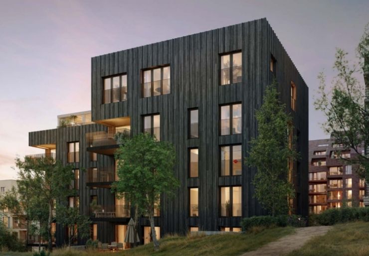 Veidekke: Bygger enda mer for Fredensborg Bolig Fredensborg Bolig har gitt Veidekke oppdraget med å bygge infrastruktur og 62 leiligheter i to blokker i boligprosjektet Poulssons Kvarter på Fornebu i Bærum