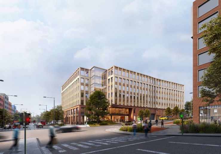 Møller Eiendom går nå i gang med byggingen av Hasle Kraft, etter at rammetillatelsen er på plass.  Det nye kontorbygget på 17.300 kvadratmeter skal reise seg midt på Hasle og markerer en offensiv satsing i et markedet