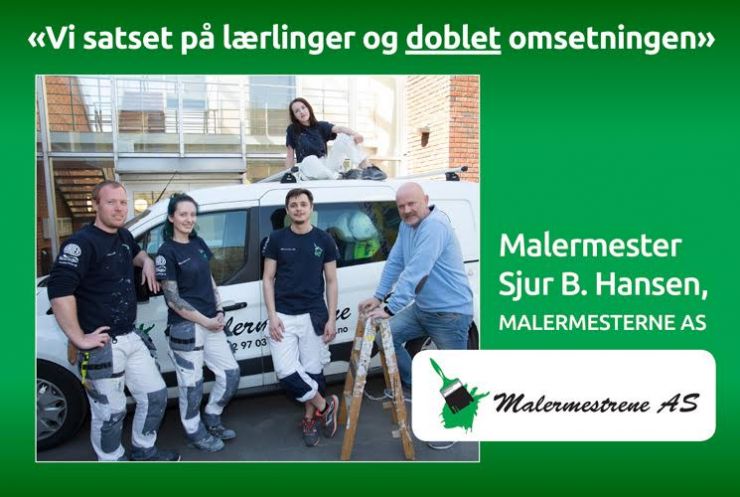 Malermesterne AS| Sjur. B Hansen Malermester Sjur. B Hansen|Norsk byggebransje