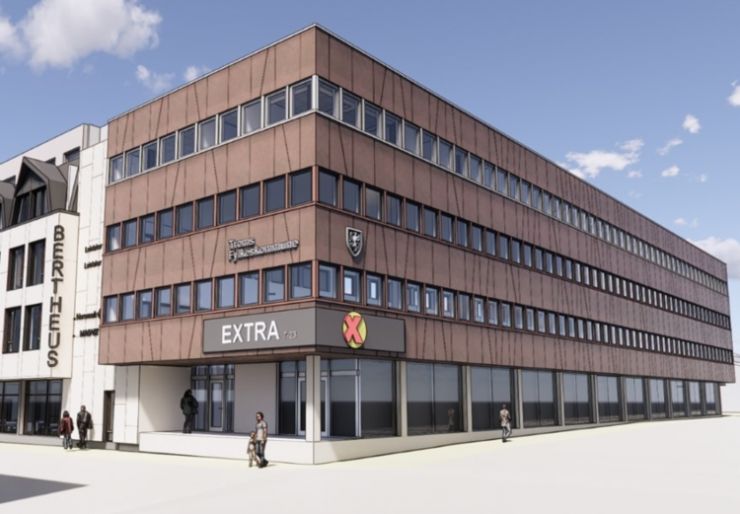 Peab løfter Harstad sentrum Peab Bogstrand har fått oppdraget med å rehabilitere fasade og tak på bygget i Fjordgate 5, i Harstad sentrum.