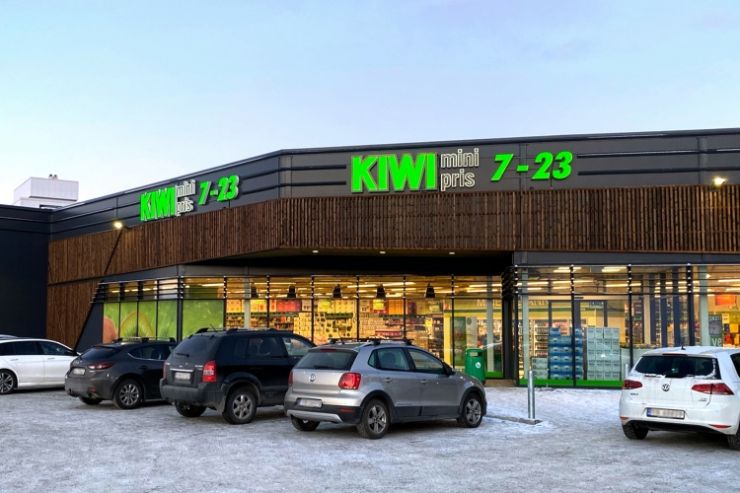 AKA på handle tur i Narvik AKA kjøper nytt grønt bygg i Narvik