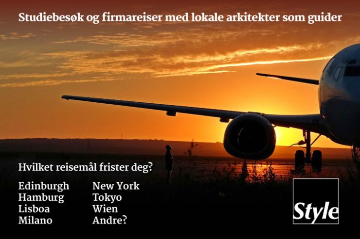 Reis i stil med Style Firmareiser for arkitekter og Byggebransje