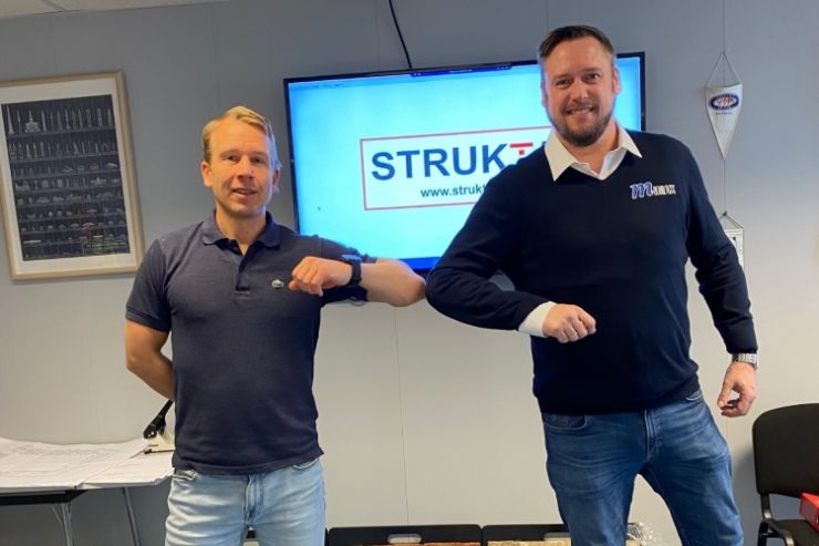 Mimax og Strukta forlenger samarbeidet Mimax signerte ny rammeavtale med Strukta.