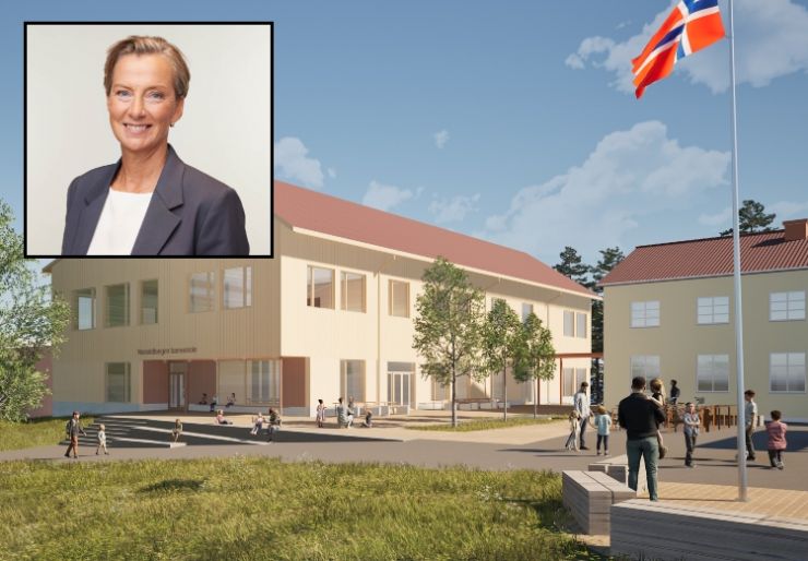 NCC bygger skole og flerbrukshall for Nesodden kommune NCC har signert en totalentreprisekontrakt med Nesodden kommune for bygging av Nesoddtangen skole og flerbrukshall. Avtalen har en verdi på om lag 345 millioner norske kroner.