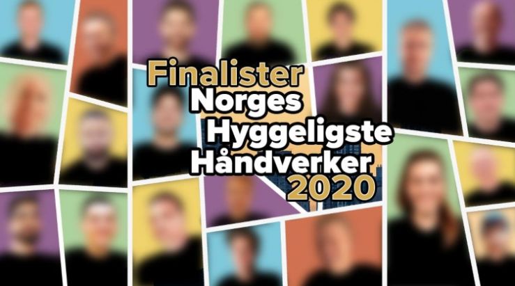 En av disse er Norges Hyggeligste Håndverker 2020 En av disse er Norges Hyggeligste Håndverker 2020