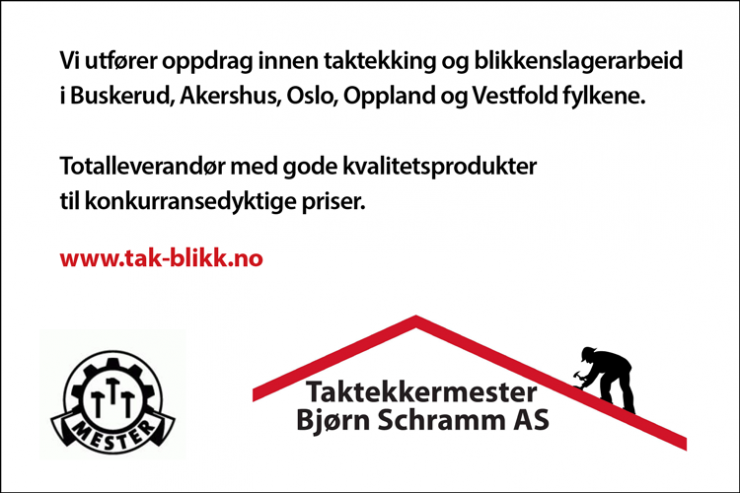 Tekking av alle typer tak med takstein, skifer, shingel, takplater og bånntekking.